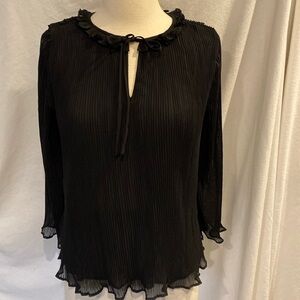 Loft crinkle blouse, NWOT